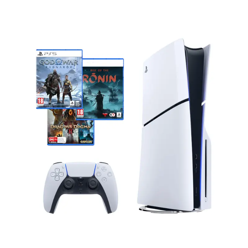 Sony Playstation 5 Slim | Ultra HD Blu-Ray Edition | Bundle Deal 