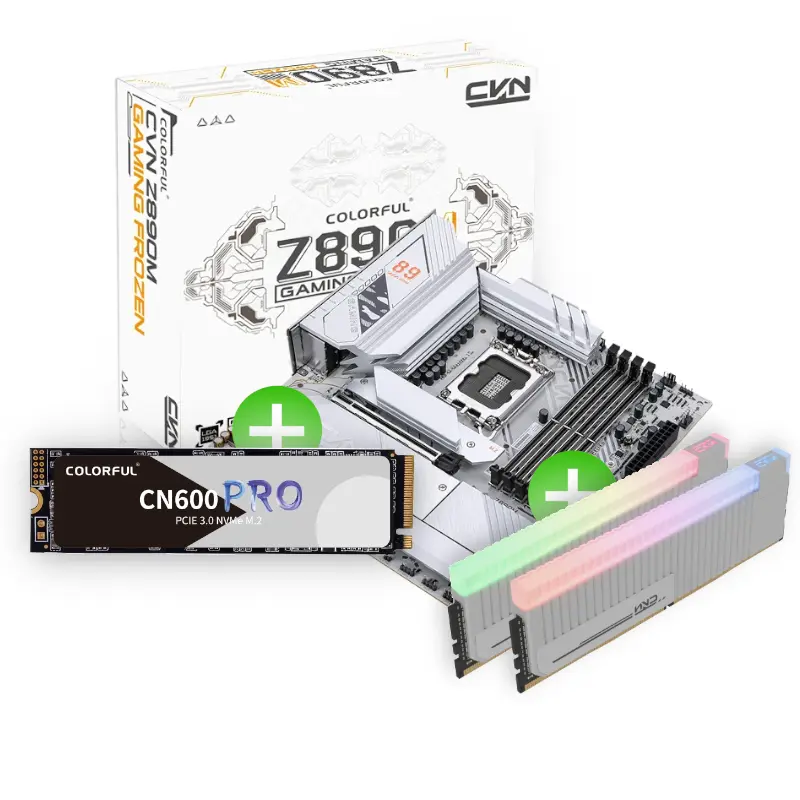 CVN Z890M Gaming | 32GB RAM | 1TB SSD | Intel Kit