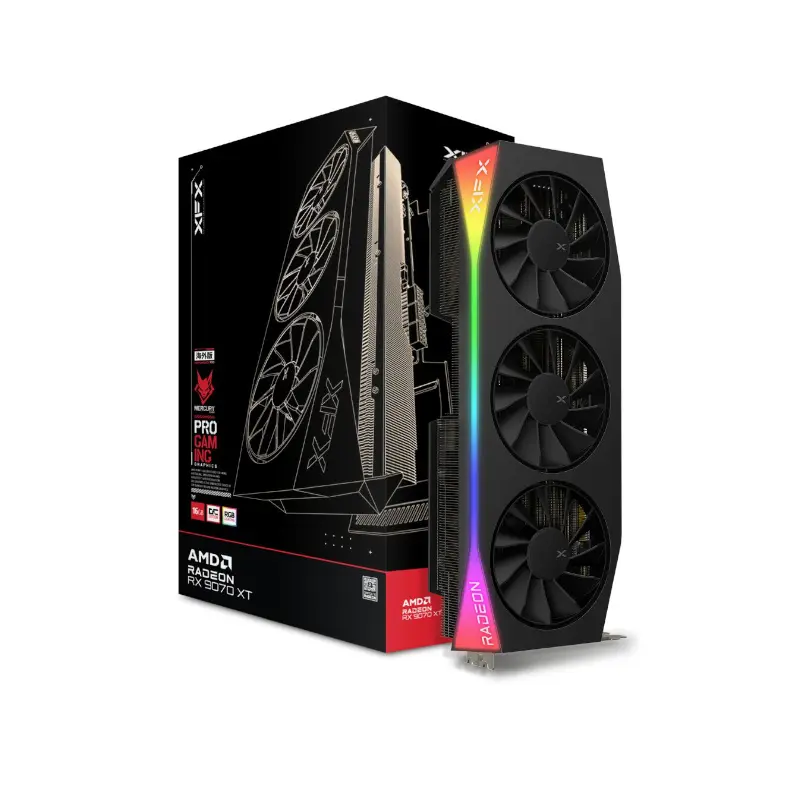 XFX Radeon RX9070 XT Mercury | RGB | 16GB GDDR6