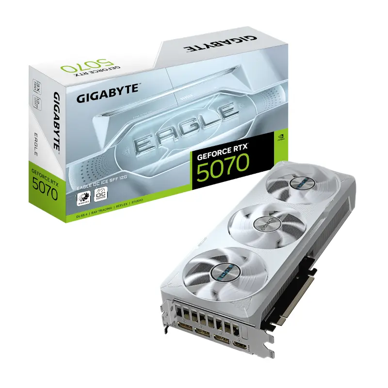 Gigabyte GeForce RTX 5070 Eagle OC ICE | SFF | 12GB GDDR7