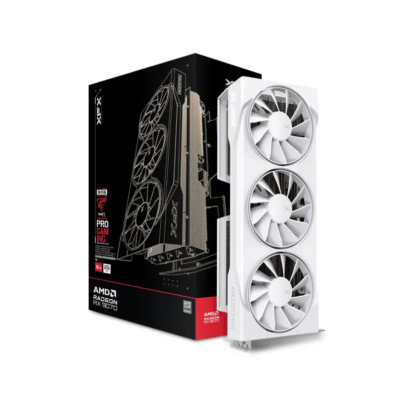 [GPU-XFX-RX-97SWFB3W9] XFX Radeon RX9070 OC SWFT | White | 16GB GDDR6