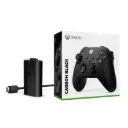 XBOX Series X Wireless Controller | Carbon Black | Charge Kit Combo