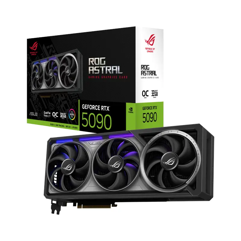 [GPU-ASUS-ROG-ASTRAL-RTX5090-O32G] ASUS GeForce RTX 5090 ROG ASTRAL OC | 32GB GDDR7