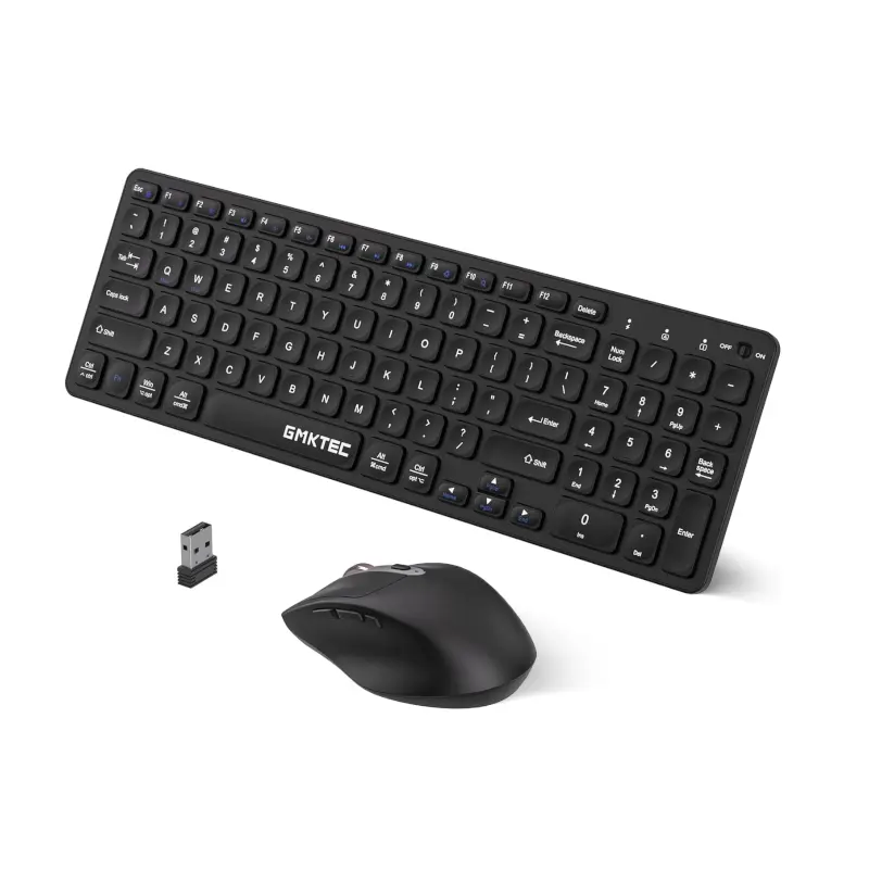  GMKtec Wireless Keyboard and Mouse Combo
