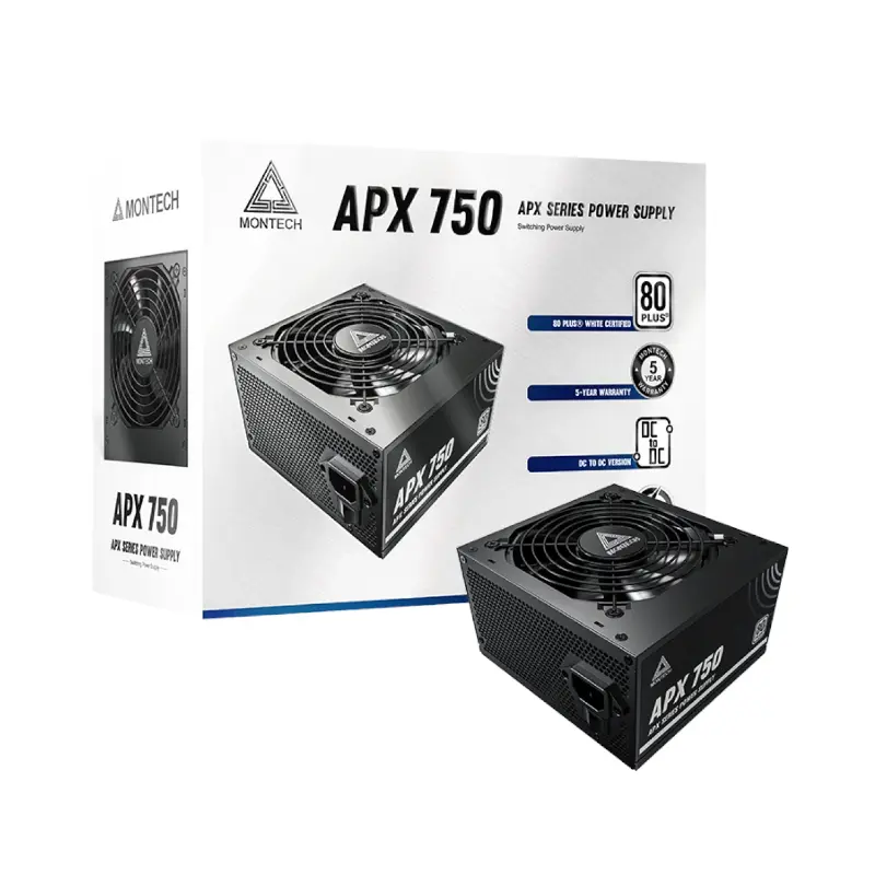 [PSU-MT-APX750] Montech APX750 | White Certified