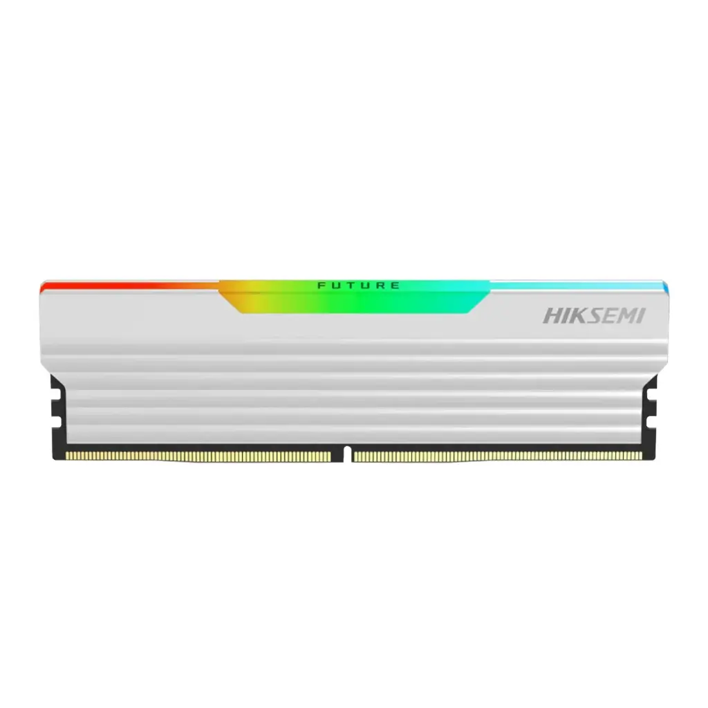 [RAM-HS-DDR4-UD-16GB-3600-FUT-WH] HIKSEMI Future RGB |16GB DDR4-3600 | White 