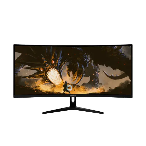 Arozzi Nova 34" VA Curved Gaming Monitor | 165Hz | 3440x1440 | Black