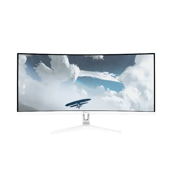 Arozzi Nova 34" VA Curved Gaming Monitor | 165Hz | 3440x1440 | White