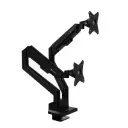 Arozzi Alzare Neo Duo | Gas Spring Dual Monitor Arm | Black