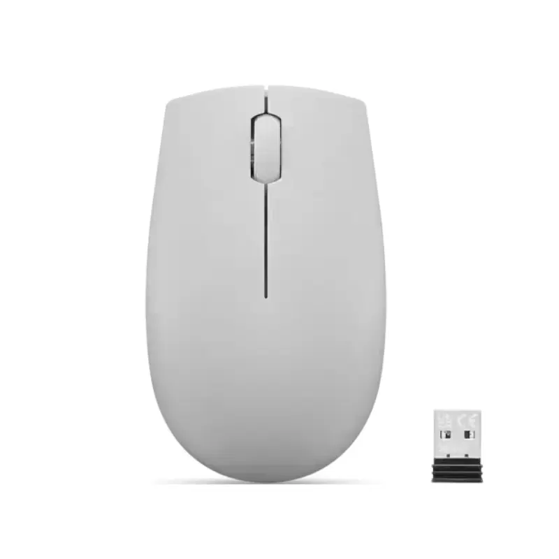 Lenovo 300 Wireless Compact  Mouse | Arctic Grey