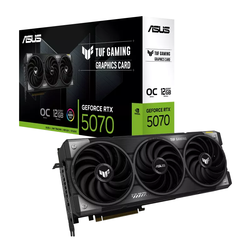 ASUS GeForce RTX 5070 TUF OC | 12GB GDDR7