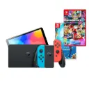 Nintendo Switch OLED Bundle | Red & Blue