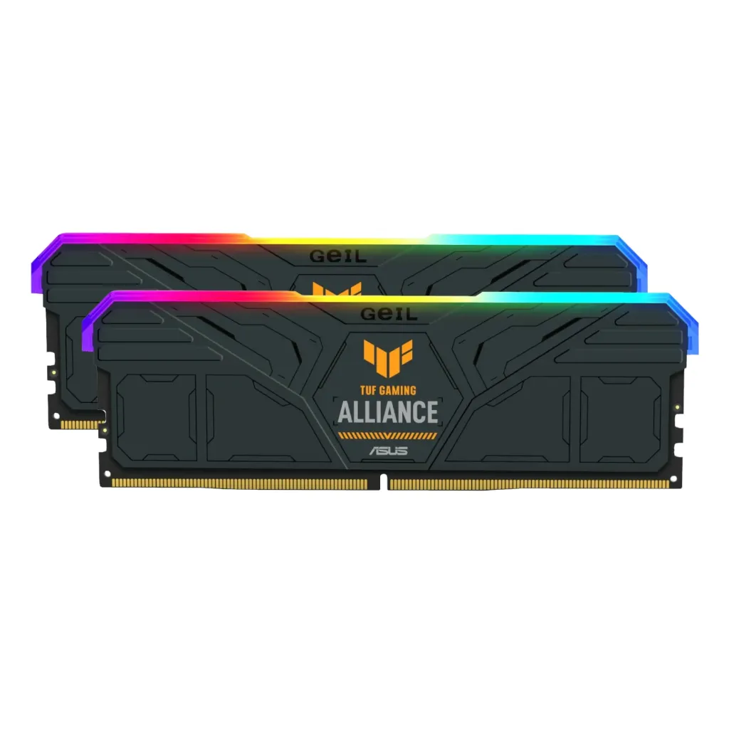 [RAM-GL-DDR5-UD-32GB-6000-GEM-TUF-GY] Geil Gemini TUF RGB | 32GB DDR5-6000 | 2x16GB | Grey