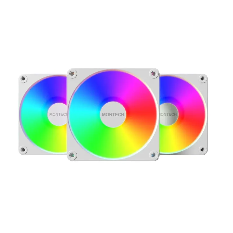 Montech GF120R V2 ARGB PWM | 3-in-1 | White