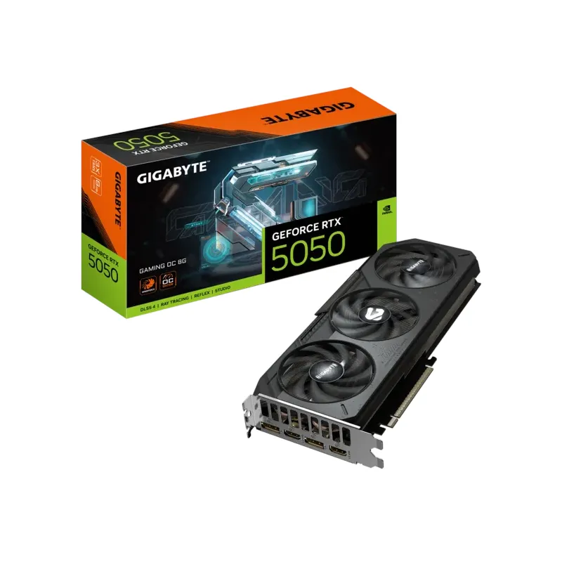 Gigabyte GeForce RTX 5050 Gaming OC | 8GB GDDR7