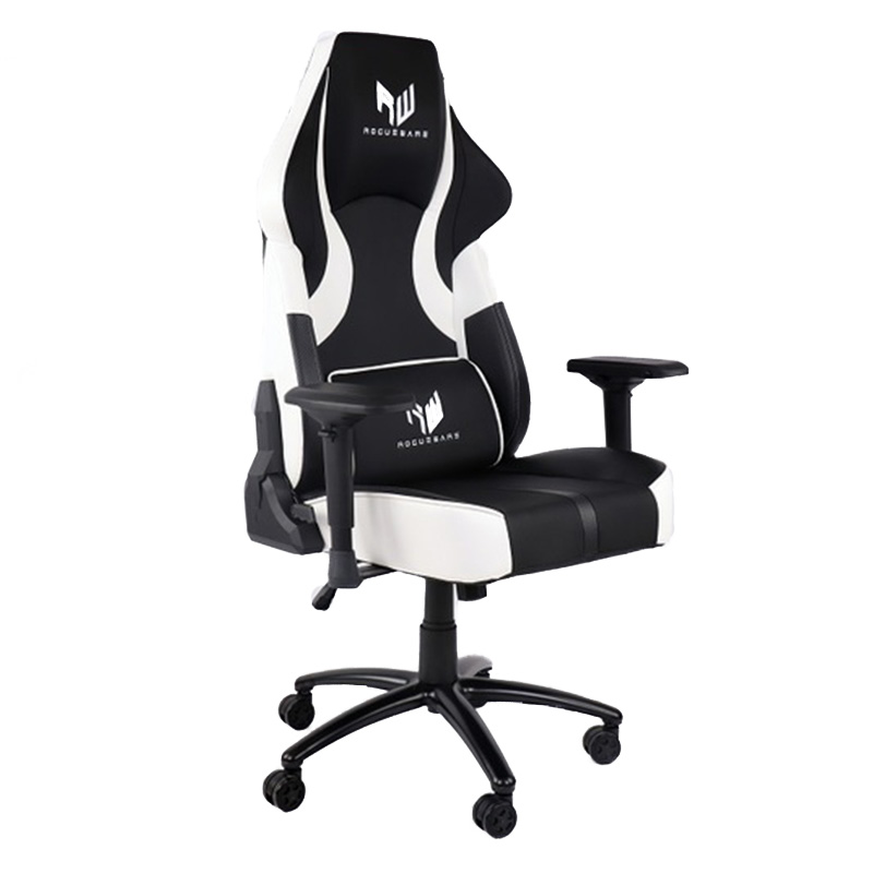 Rogueware Rally Gaming Chair - Black with White