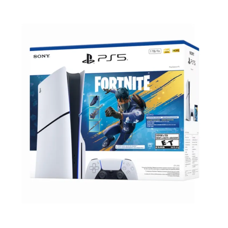 [PS5-SLIM-10261953] Sony Playstation 5 Slim | Digital Edition | Fortnite Bundle