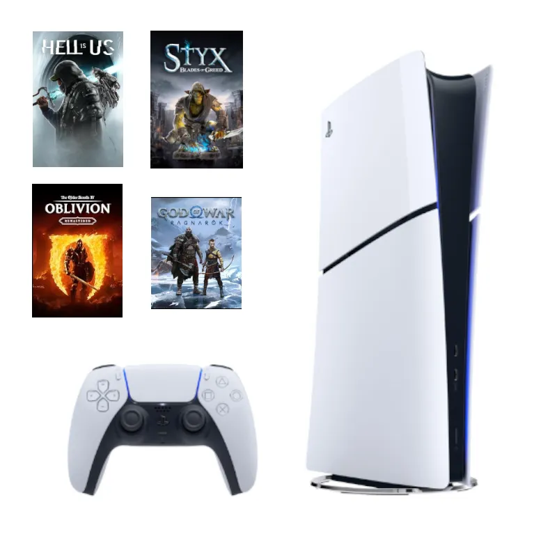 Sony Playstation 5 Slim | 4x Games Bundle