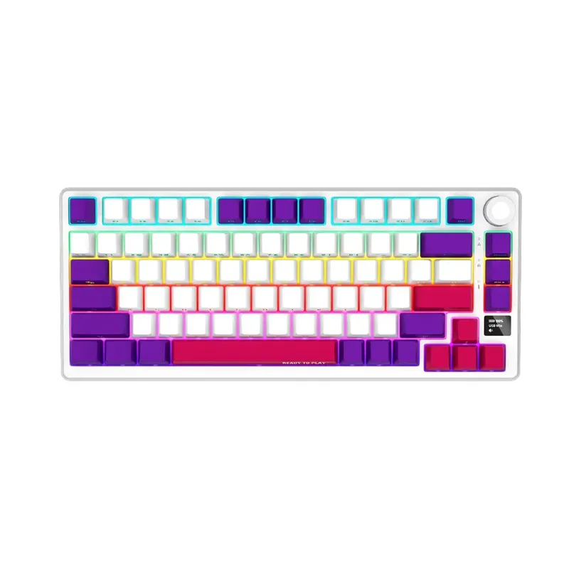 [KB-LRG-KBP7075W-WH-US] Lorgar KBP7075W | Wireless 75% Mechanical Keyboard | White