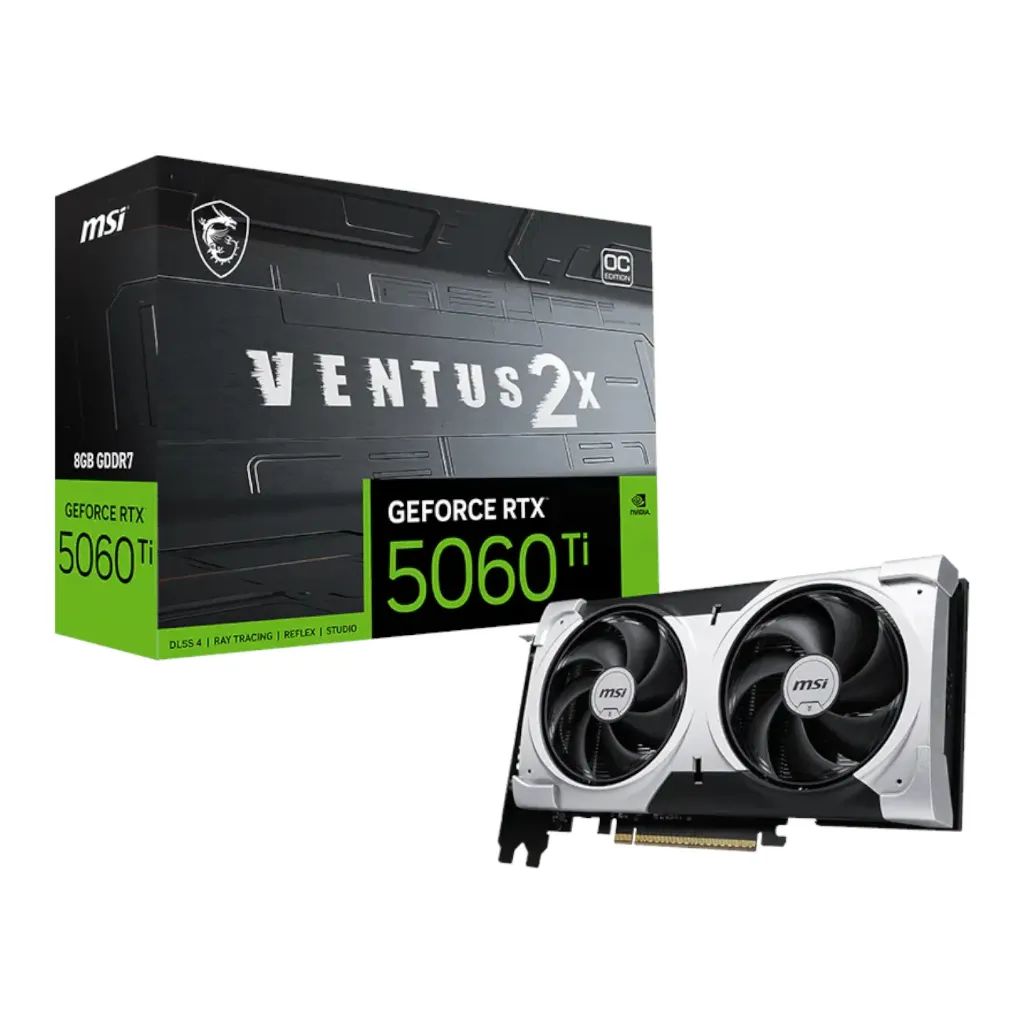 MSI GeForce RTX 5060 Ti Ventus 2X OC Plus | 8GB GDDR7