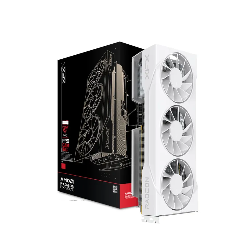 XFX Radeon RX 9070 GRE | 12GB GDDR6 | White