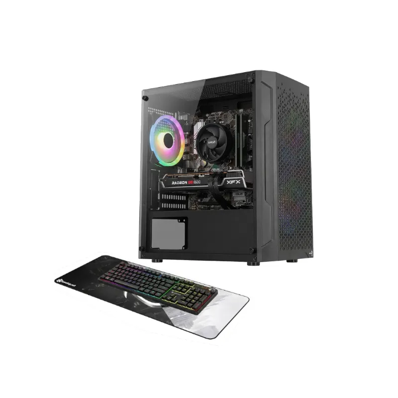 [PC-NANO-ESPORT-5500-RX6600] Nanodog E-Sports PC | Ryzen 5 | RX6600