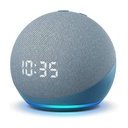 Amazon Echo Dot with Clock (4th Gen) - Twilight Blue