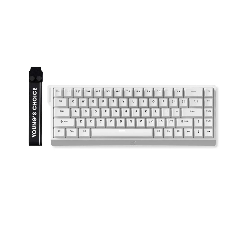 MCHOSE Ace 68 | Hall Effect Magnetic Switch | Espots White