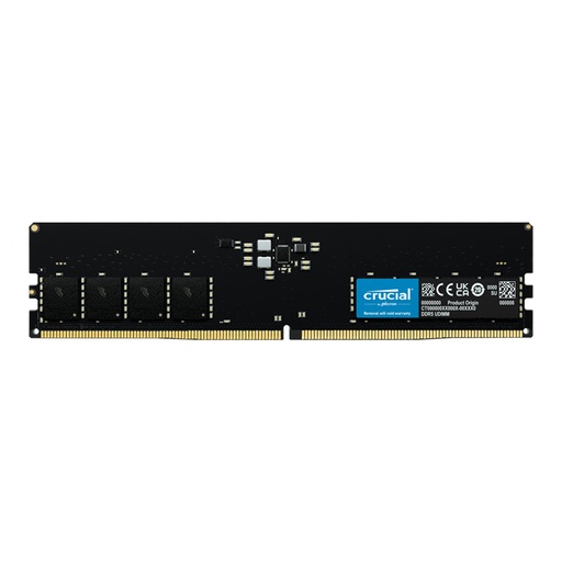 [RAM-CRU-DDR5-UD-16GB-4800] Crucial UDIMM | 16GB DDR5-4800 