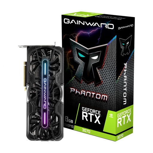 [GPU-GW-RTX3070-PTM-8GB] Gainward GeForce RTX3070 Phantom | 8GB GDDR6