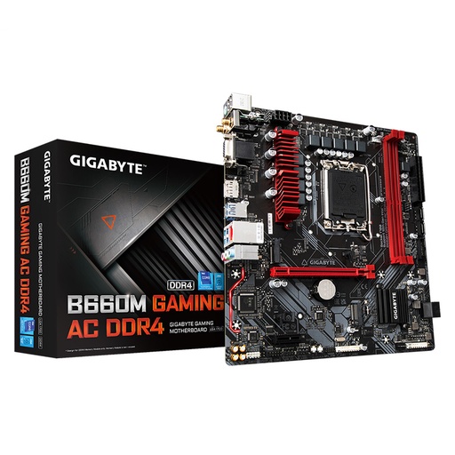 [MB-GB-B660M-GA-AC-DDR4] Gigabyte B660M Gaming AC | WiFi | LGA1700 | DDR4
