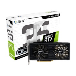 [GPU-PAL-RTX3050-DUAL-OC-8GB] Palit GeForce RTX 3050 Dual OC | 8GB GDDR6