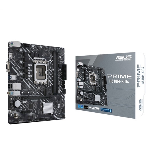 [MB-ASUS-H610M-K-PRIME] ASUS H610M-K PRIME (LGA1700) | DDR4