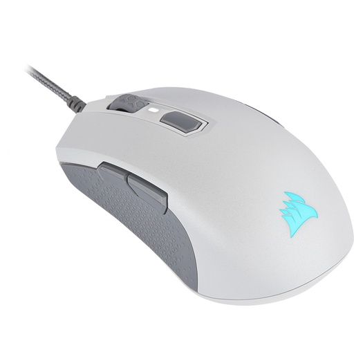 [MO-COR-M55-RGB-RPO-WH] Corsair M55 RGB Pro | Ambidextrous Multi-Grip Gaming Mouse | White