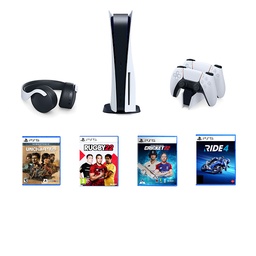 [PS5-BR-BUN-DEAL] Sony Playstation 5 | Ultra HD Blu-Ray Edition | Bundle Deal