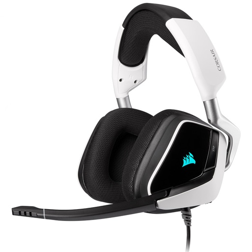 [HS-COR-VOID-ELITE-USB-WH] Corsair VOID RGB ELITE 7.1 USB Premium Gaming Headset | White
