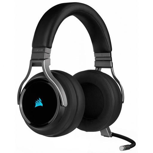 [HS-COR-VIRT-CB] Corsair Virtuoso RGB Wireless High-Fidelity Gaming Headset - Carbon