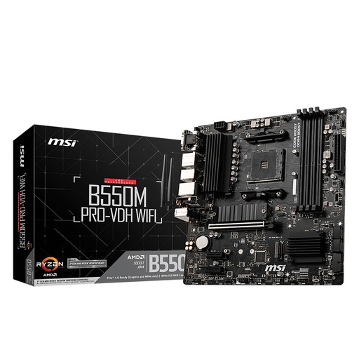 [MB-MSI-B550M-PRO-VDH-WIFI] MSI B550M Pro-VDH | WiFi | AM4