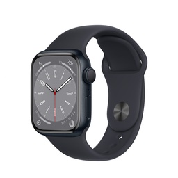 [APP-WAT-S8-41-MNP53] Apple Watch Series 8 | 41mm Midnight Aluminum | Midnight Sport Band