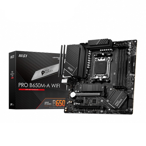 [MB-MSI-PRO-B650M-A-WIFI] MSI PRO B650M-A | WiFi | AM5