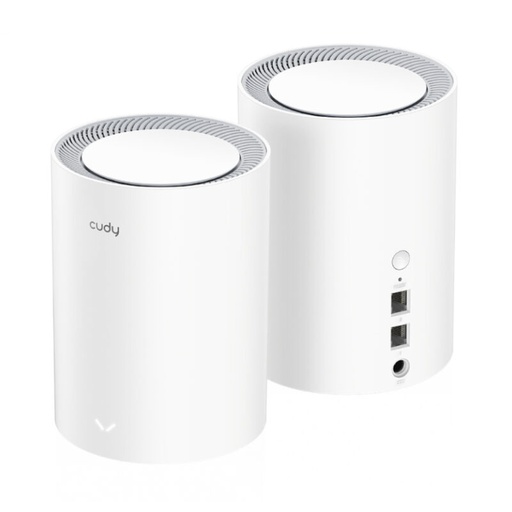 [NW-CU-M1800-2P] Cudy AX1800 Mesh AP | 2 Pack | WiFi 6