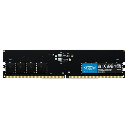 [RAM-CRU-DDR5-UD-32GB-4800] Crucial DDR5 UDIMM | 32GB-4800 