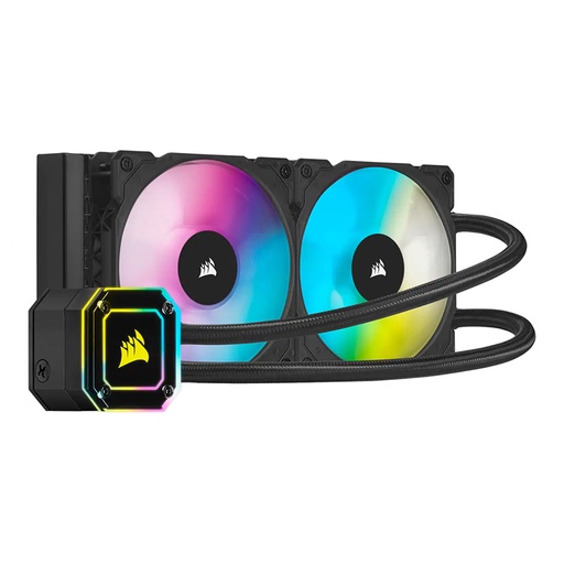 [CS-COR-H100i-ELITE-LCD] Corsair iCUE H100i  Elite | LCD Display | Liquid CPU Cooler