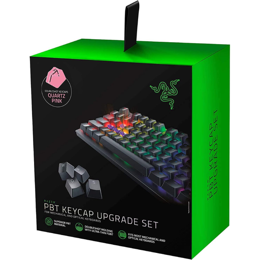 [KB-RZ-PBT-UPG-QP] Razer PBT Keycap Upgrade Set | Quartz Pink