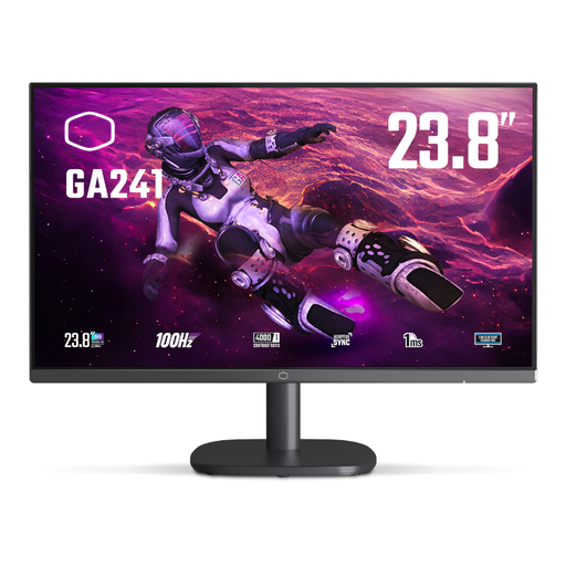 [MON-CM-GA241] Coolermaster GA241 | 24" VA Gaming Monitor | 100Hz | 1920x1080