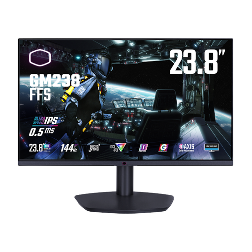 [MON-CM-GM238] Coolermaster GM238 | 24" Ultra IPS Gaming Monitor | 144Hz | 1920x1080