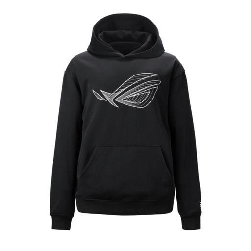 [MERCH-ASUS-GRAV-BK-MED] Asus ROG Gravity Hoodie | Black | Medium