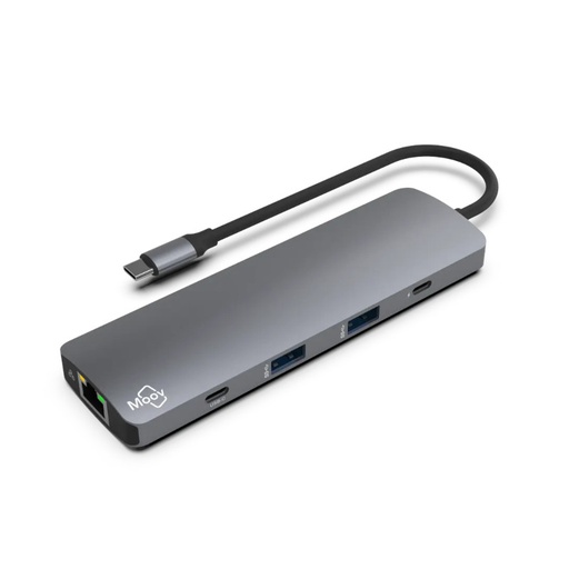 [ACC-MO-0MH9C-SG] MOOV 9-in-1 Multiport Hub | Space Grey