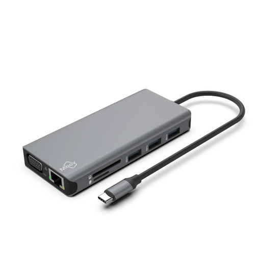 [ACC-MO-0MH11C-SG] MOOV 11-in-1 Multiport Hub | Space Grey