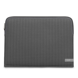 [MOS-BAG-PLU-13-HB] Moshi Pluma | 13" Laptop Sleeve | Herringbone Grey